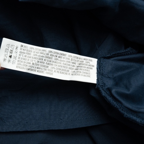 English Factory | Short Puff Sleeve Dress with Piping Detail - Picture 14 of 14